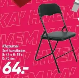 Bilka Klapstol tilbud