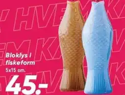 Bilka Bloklys i fiskeform tilbud