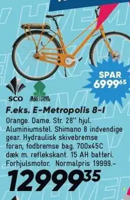 Bilka SCO E-Metropolis 8-I tilbud