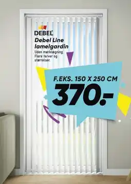 Bilka Debel Line lamelgardin tilbud