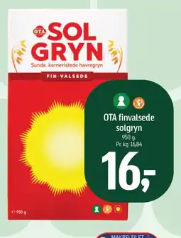 Føtex OTA finvalsede solgryn tilbud