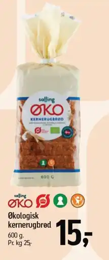Føtex SALLING OKO Økologisk kernerugbrød tilbud