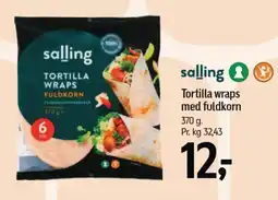 Føtex SALLING Tortilla wraps med fuldkorn tilbud