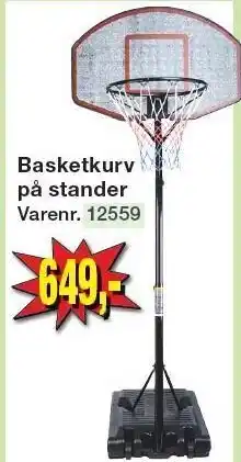 Harald Nyborg Basketkurv på stander tilbud