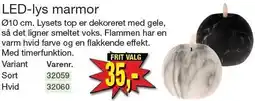Harald Nyborg LED-lys marmor tilbud