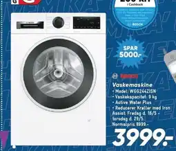 Bilka BOSCH Vaskemaskine tilbud