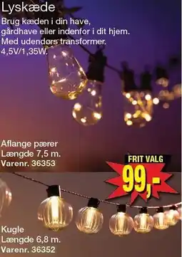 Harald Nyborg Lyskæde tilbud