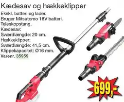 Harald Nyborg Kædesav og hækkeklipper tilbud