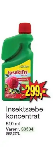 Harald Nyborg Insektsæbe koncentrat tilbud