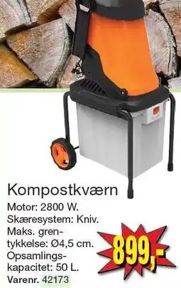 Harald Nyborg Kompostkværn tilbud