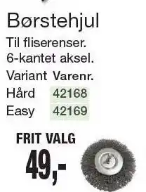 Harald Nyborg Børstehjul tilbud
