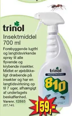 Harald Nyborg Insektmiddel 700 ml tilbud