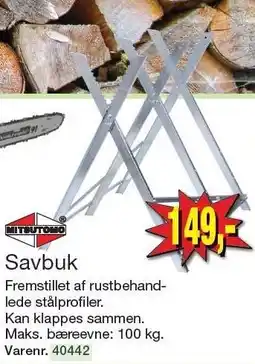 Harald Nyborg Savbuk tilbud