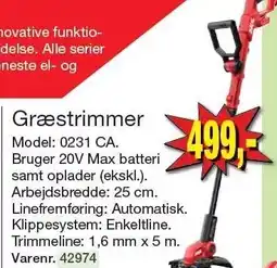 Harald Nyborg Græstrimmer tilbud