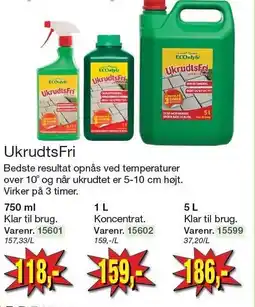 Harald Nyborg UkrudtsFri tilbud