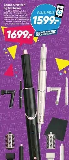 Bilka Shark Airstyler- og hårtørrer tilbud