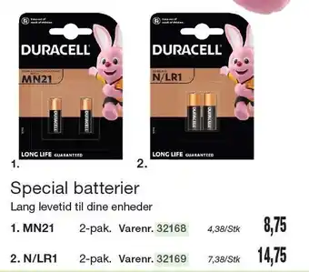 Harald Nyborg Special batterier tilbud