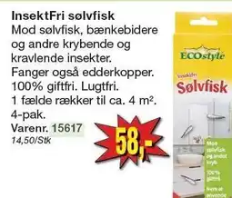 Harald Nyborg InsektFri sølvfisk tilbud