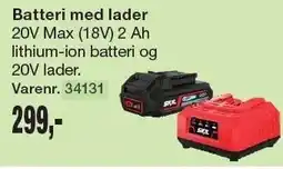 Harald Nyborg Batteri med lader tilbud