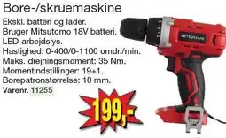 Harald Nyborg Bore-/skruemaskine tilbud