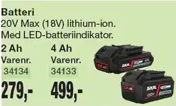 Harald Nyborg Batteri tilbud