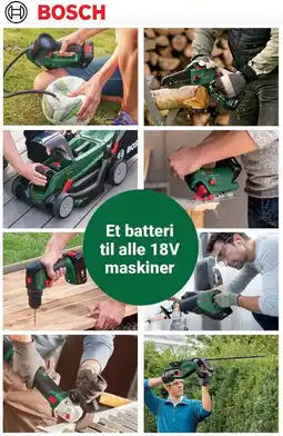 Harald Nyborg Et batteri til alle 18V maskiner tilbud
