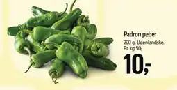 Føtex Padron peber tilbud