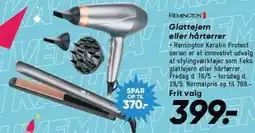 Bilka REMINGTON Glattejern eller hårtørrer tilbud