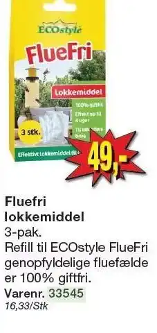 Harald Nyborg Fluefri lokkemiddel tilbud