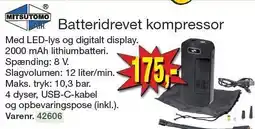 Harald Nyborg Batteridrevet kompressor tilbud