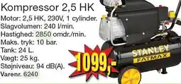 Harald Nyborg Kompressor 2,5 HK tilbud