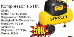 Harald Nyborg Kompressor 1,5 HK tilbud