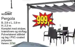 Harald Nyborg Pergola tilbud