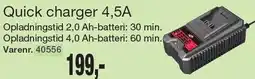 Harald Nyborg Quick charger 4,5A tilbud