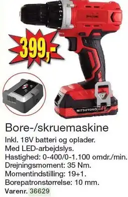 Harald Nyborg Bore-/skruemaskine tilbud