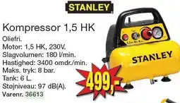 Harald Nyborg Kompressor 1,5 HK tilbud