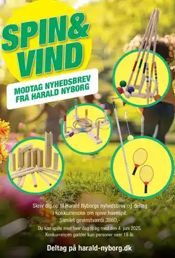 Harald Nyborg SPIN&VIND tilbud