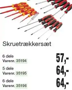Harald Nyborg Skruetrækkersæt tilbud