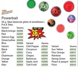 Harald Nyborg Powerbait tilbud