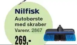 Harald Nyborg Autobørste med skraber tilbud