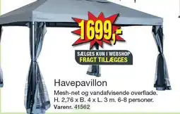 Harald Nyborg Havepavillon tilbud
