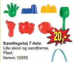 Harald Nyborg Sandlegetøj 7 dele tilbud