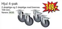 Harald Nyborg Hjul 4-pak tilbud