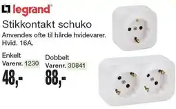 Harald Nyborg Stikkontakt schuko tilbud