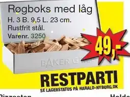 Harald Nyborg Røgboks med låg tilbud