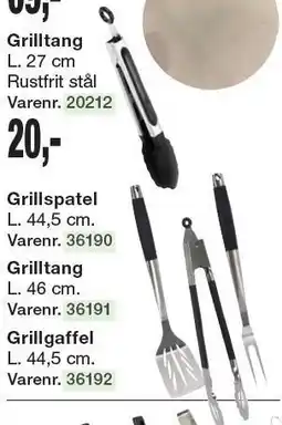 Harald Nyborg Grilltang, Grillspatel eller Grillgaffel tilbud