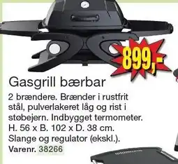 Harald Nyborg Gasgrill bærbar tilbud
