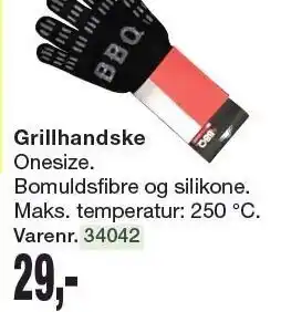 Harald Nyborg Grillhandske tilbud
