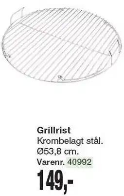 Harald Nyborg Grillrist tilbud