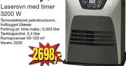 Harald Nyborg Laserovn med timer 3200 W tilbud